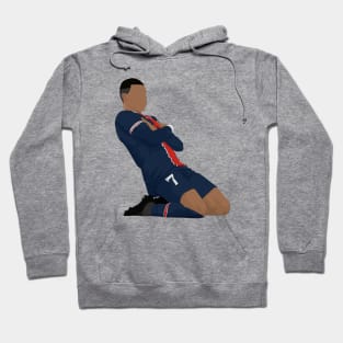 Soccer player celebration Hoodie